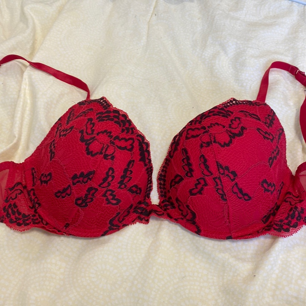 LaSenza Obsession Red Lace Bra